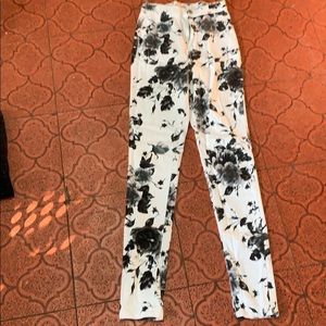 High waisted jeggings